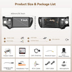 4+64G 9" Android 15 Car Stereo for Toyota Prius C 2012-2014 | 9‘’ in-Cell Touchscreen, Wireless Carplay Android Auto, 5G WiFi Bluetooth Mirror Link, GPS SWC FM/RDS/EQ, Backup Cam+Mic