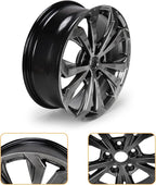Replacement New 18'' x 7" 18 Inch Premium Aluminum Alloy Wheel Rim Compatible with 2022 2023 2024 2025 Toyota RAV4, Factory Replacement Rim, OE Direct Replacement