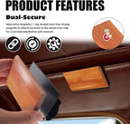 Wood Car Air Freshener,Magnetic Wood Car Fresheners Long Lasting for Absorbing Unpleasant Smells,Reusable Wooden Cars Freshener Cars Interior Accessories for Truck & SUVs (Teak)