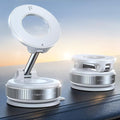 Vacuum Magnetic Car Phone Holder, Strongest Suction Cup 360° Adjustable Magsafe Car Phone Mount, Foldable Cell Phone Holders for Your Car for iPhone 16 Pro Max 15 14 13 12 Plus/Android
