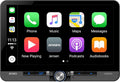 CAR1013 10.1-inch Certified Apple CarPlay Android Auto Wired or Wireless | Single DIN & Double DIN Touchscreen Car Stereo Radio | Bluetooth | Front & Rear Camera Inputs | USB Playback & Charge