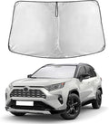 Windshield Sunshade Compatible for Toyota RAV4 2019-2024 2025,2026 LE, XLE, Premium, XSE, Limited, SE, TRD Off-Road, Sun Visor for Front Window Sun Shade Cover, UV Protector, Car Accessories