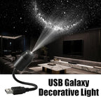 Ultra-High-Definition Car Projection – Galaxy Night Light Projector, USB Starry Sky Lamp with 360° Gooseneck & Dimmer for Bedroom, Ceiling Decor