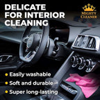 Premium Shammy Cloth for Car Drying - Super Absorbent Reusable Chamois Towel - Scratch-Free - 26'x17'