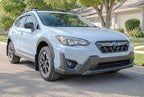 2024-2026 Tape-On Side Window Deflector Visors for Subaru Crosstrek & for Subaru Impreza Smoke Tinted Rain Guards Base Premium Sport Limited RS 2025