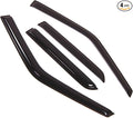 Outside Mount Window Vent Visors Rain Guards Compatible with Isuzu Isuzu Rodeo 1991-1997 | Side Window Wind Deflectors Rain Shields | Smoke Tinted, 4 Pcs Set, DGWV-240-2