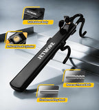 Car Steering Wheel Lock Anti-Theft Device, Car Lock Steering Wheel, Wheel Locks for Cars, Anti-Theft Car, Two-Hook, Reinforced Alloy Steel, Fit for Street & Overnight Parking, High-Risk Areas