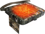 Heated Hunting Seat Cushion, Waterproof Seat Pads for Tree Stand & Ladder Stand, for Hunting, Ice Fishing, Hiking, Camping (Camo)