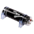 ACAP-D2000 Car Audio 24 Volt Surge Power Capacitor Kit for Car Stereo Amplifier with Digital Display and Electronic Protection, Black (2 Farad)