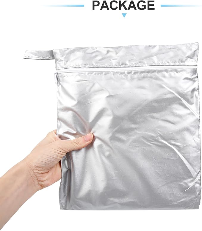 210T Magnetic Auto Car Snow Windshield Cover Frost Ice Guard Sun Shade Waterproof Windshield Protector for Most Vehicle Truck Van SUV 85.2X 49.2 Inches