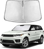 Windshield Sunshade Compatible for Land Rover Range Rover Sport 2014-2020 2021 2022, Sun Visor for Front Windshield & Window Sun Shade Cover, UV Heat Blocker & Protector, Car Accessories