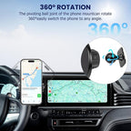 Car Phone Holder Fit for Toyota Camry 2025-2026 Accessories -Cell Phone Mount for Camry 12.3 inch Touchscreen Hands-Free 360° Rotation (NOT FIT 8 inch) Does Not Affect Air Vent