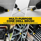 30Pack Drill Brush Attachments Set,Scrub Pads & Sponge, Power Scrubber Brush with Extend Long Attachment All Purpose Clean for Grout, Tiles, Sinks, Car Polishing Pads,Bristle Discs