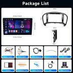 [4G+64G] Android Car Stereo for Nissan Juke 2011-2016/Nissan Infiniti ESQ with Wireless Carplay Android Auto, 9 inch Touch Screen with GPS, Mirror Link, Bluetooth, WiFi, DSP, FM/RDS Radio