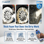 NON ACID Professional Wheel & Tire Cleaner 5 Gallons – Works with Tire Brush | Car Wash Wheel Cleaning Spray for Car Detailing | Removes Brake Dust, Oil, Dirt, Light Corrosion