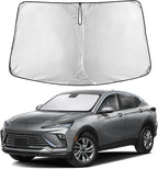 Windshield Sunshade Compatible for Buick Envista 2024 2025 2026, Sun Visor for Front Windshield & Window Sun Shade Cover, UV Heat Blocker & Protector, Car Accessories