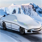 Car Windshield Snow Cover, 7-Layer Thickened Windproof Waterproof Windscreen Snow LCE Frost Protection, Automotive Exterior Windshield Ice Cover, Universal for Vehicles (66.9 × 19.7'')