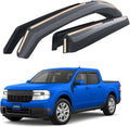 Goodyear Shatterproof in-Channel Window Deflectors for Ford Maverick 2022-2026, Rain Guards, Window Visors for Cars, Vent Deflector, Car Accessories, 4 pcs - GY007982