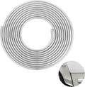 Car Door Edge Guards Chrome Silver Universal U Shape Moulding Trim Strip Automotive Guard Door Protector Edge Guard Decorative for Sedans, Trucks, SUV, ATV