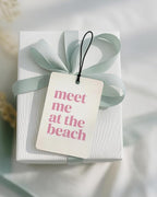 Pink Summer Beach Car Air Freshener 4 Pcs Coconut Scented, Coastal Seaside Palm Tree Car Accessories Mirror Decor for Women, Girly Beachy Hanging Air Freshener for Cars Closet Drawer Books