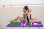 Children Beach Towel - 100% Cotton Super Soft Absorbent Bath Towel, 28" x 58" Inch Lightweight for Travel, Official Licensed Product, Purple - Toy Story Buzz Lightyear