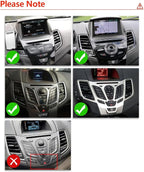 9.7 inch IPS Touchscreen Car Stereo, Android Auto Navigation, GPS Radio, Media Player for Ford Fiesta 2009-2020 (2+32g)