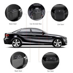 2 Packs Mini Car Trash Can Bin with Lid and 150pcs Trash Bags,Car Trash Can Bin,Car Garbage Trash Can Storage for Front Back Seat Accessories (2)… (1)
