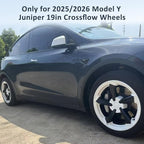 19 in Rim Protector for Model Y Juniper 19" Crossflow Wheel Cover All-in-one Car Tire Trim Ring Rim Case Hubcap for Tesla ModelY 2025 2026 Juniper Accessories