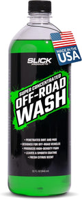 Total Off-Road Wash Super Concentrate – Thick Foaming Car Wash Soap with Hybrid-Ceramic Formula for Dirt Bikes ATV UTV Trucks Jeeps and More – Foam Cannon Ready – 32 oz