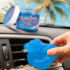 Car Cleaning Gel (Blue,Blueberry) Cleaning Putty Universal Dust Cleaning Car Interior Cleaner Keyboard Dust Remover Car Slime Gifts for Men Women girl（1 pack）