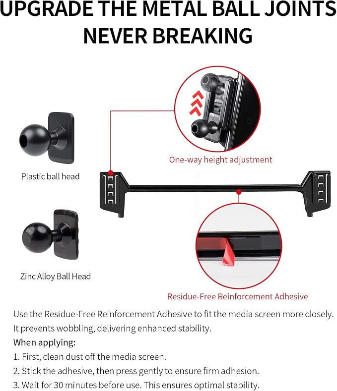 Car Phone Holder for Toyota Camry/ Hybrid 2021-2024 Accessories 9" Screen | Magsafe Magnetic Cell Phone Mount Clip Compatible with iPhone, 3D fit Stable Dashboard GPS Navigation Bracket Cradle Stand