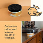 Orange Odor Removing Gel, 7 oz., Pack of 3