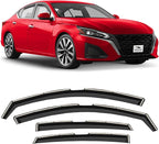 Voron Glass in-Channel Extra Durable Rain Guards for Nissan Altima 2019-2026, Window Deflectors, Vent Window Visors, 4 Pieces - 200914