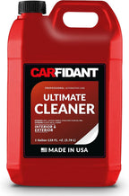 Car Interior Cleaner – Stain Remover & Odor Eliminator – No Residue Finish – Safe on Leather, Fabric, Carpet & Plastic – Detailing Spray with Microfiber Towel – 128oz