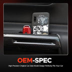 Front Row Door Side Storage Box Handle Tray Interior Accessories Compatible with Ford Mustang 2015-2023(2pcs)