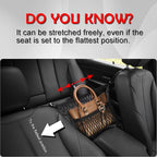Car Organizer Between Front Seats, Purse Holder, Dog Barrier, Mesh Net Bag | Car Accessories, 3 Layers Net 2 Pockets Storage Bag, Purse Handbag Holder, Backseat Kid Pet Barrier, Black, Patented