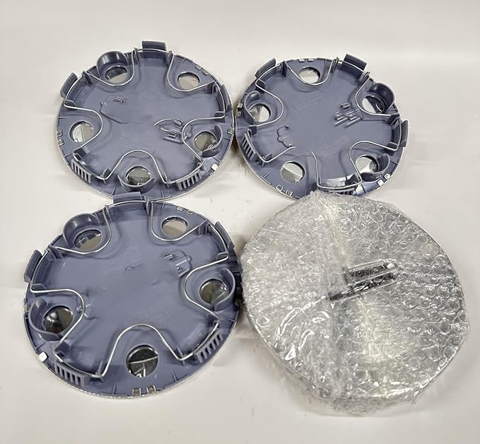 Wheel Caps Hub Caps Center Caps Forlincoln Town Car MKZ 2006-11, Set of 4, Brushed #9W13-1A096-AA, asd23