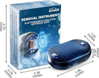 Valentines Day Gifts 6 Packs Car Interference Antifreeze Instrument,Solar AntiFreeze Electromagnetic Car Snow Removal Device,Portable Car Defroster,Fast and Efficient Ice Scrapers for Windshield