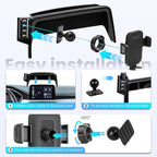Car Phone Holder for 2020-2025 Ford Escape Accessories-Cell Phone Mount for Escape 8 inch Touch Screen Cradles Hands-Free 360° Rotation
