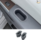 Car Door Organizer Tray for Sienna 2021 2022 2023 2024 2025 Front Door Side Storage Box Organizer Tray Pocket Armrest Container Interior Accessories for Sienna (2PCS)