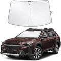 Windshield Sunshade Compatible for Subaru Outback 2020-2023 2024 2025, Sun Visor for Front Windshield & Window Sun Shade Cover, UV Heat Blocker & Protector, Car Accessories