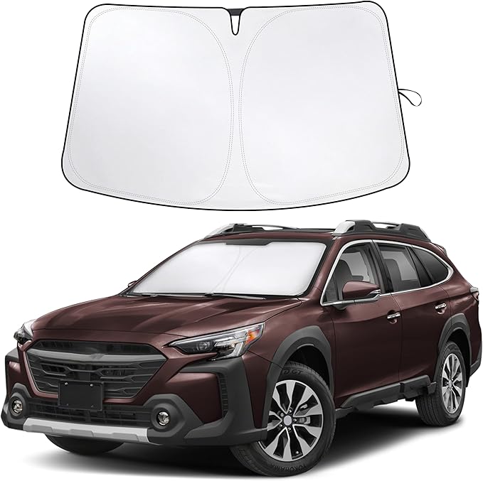 Windshield Sunshade Compatible for Subaru Outback 2020-2023 2024 2025, Sun Visor for Front Windshield & Window Sun Shade Cover, UV Heat Blocker & Protector, Car Accessories