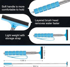 Side Mirror Squeegee, 2 PCS Car Mirror Squeegee, Retractable Car Rearview Mirror Wiper for All Vehicles, Universal Automotive Accessories