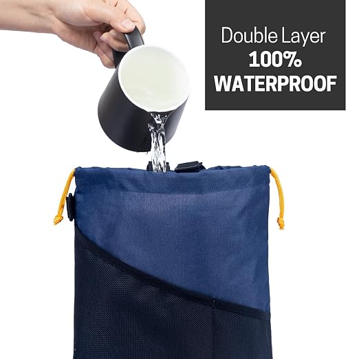 2PCS Hanging Car Garbage Can - Waterproof Leakproof Trash Bag | Car Trash Can with Durable Leakproof Lining, Keeps Vehicle Clean and Neat