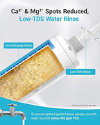 Inline Water Filter, Dedicated for Car Washing, Window & Yard Cleaning, Effectively Reduce Hard Water Spots, Soften Water, Upgraded Formula, Pack of 2