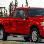 Voron Glass Tape-on Extra Durable Rain Guards for Trucks Ford F150 2004-2014 SuperCab, Window Deflectors, Vent Window Visors, 4 Pieces - 130096