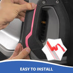 Center Console Dash Grab Handle Cover Trim Compatible with 2021-2024 Ford Bronco Interior Accessories, Pink (Not for Bronco Sport)