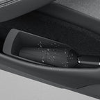 Front Door Trash Cans for 2026 Tesla Model Y Juniper Interior Accessories | Waterproof and Leak-proof Dustbin Garbage Organizer, Portable Small, Durable TPE, Easy to Clean Detachable - 2 Pack