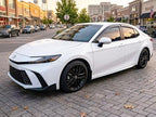 2025 2026 Tape-On Rain Guards for Toyota Camry Side Window Visor Deflectors, LE SE XLE XSE Nightshade, Durable Tinted Vent Shades