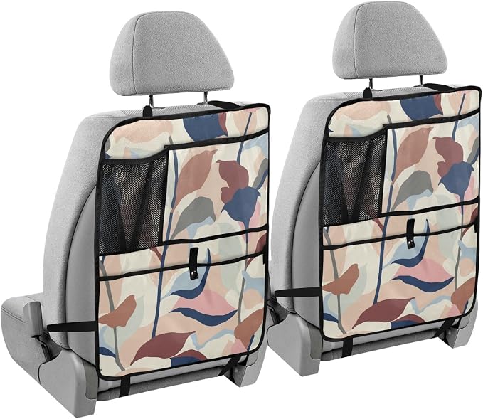 Kick Mats Backseat Protector with Anti Kick Design Offering Safety and Space for Backseat Essentials